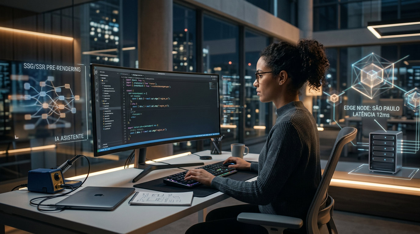 Desenvolvimento Web em 2026: SSR, Edge e AI mudam o jogo | EuNerd