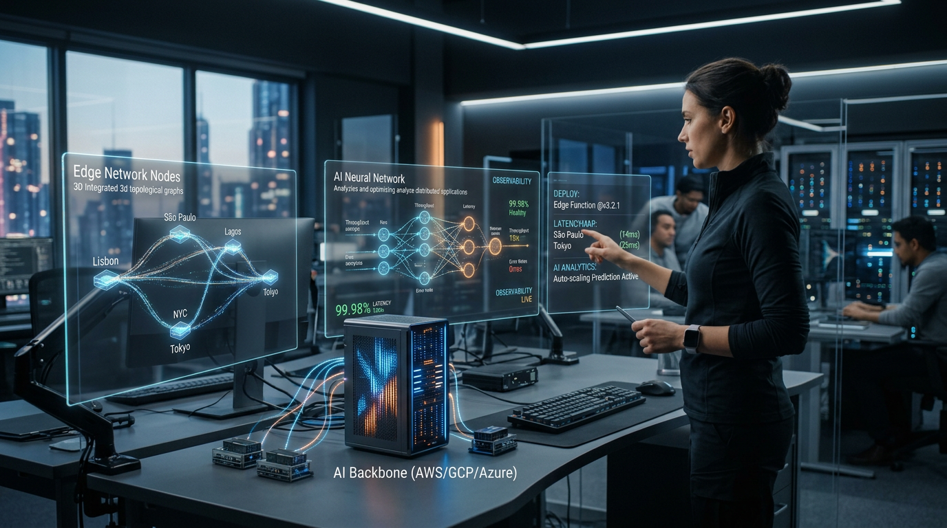 Desenvolvimento Web com IA e Edge em 2026: Arquitetura, Deploy e Observabilidade | EuNerd