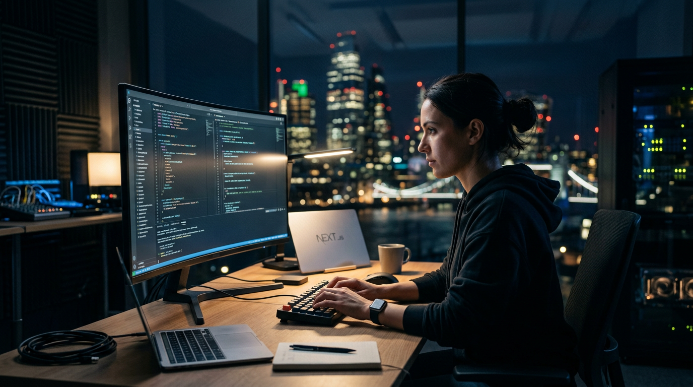Desenvolvimento Web com React 19, Next.js 15 e Node 22 em Produção (Guia 2026) | EuNerd