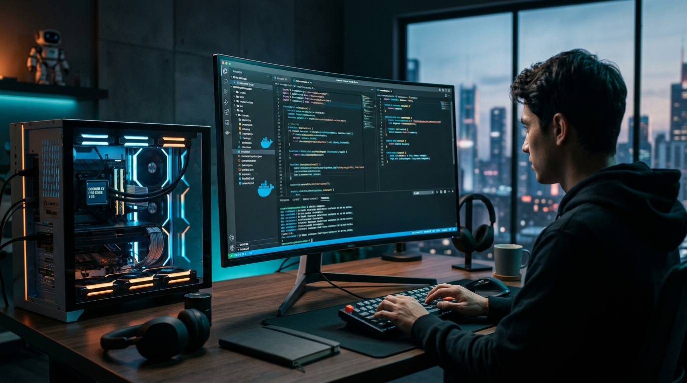 Dev Containers, Docker 27 e VS Code 1.95: O Novo Padrão de Desenvolvimento em 20 | EuNerd