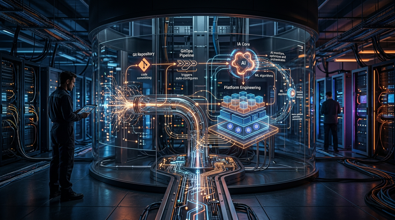 DevOps em 2026: GitOps, Platform Engineering e IA redefinem o jogo | EuNerd