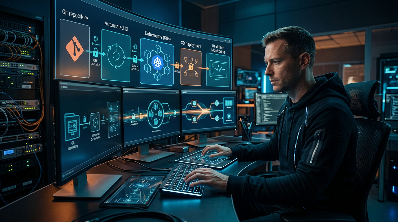 DevOps 2026: Como Implementar GitOps Seguro com Kubernetes 1.31 e CI/CD End‑to‑End | EuNerd