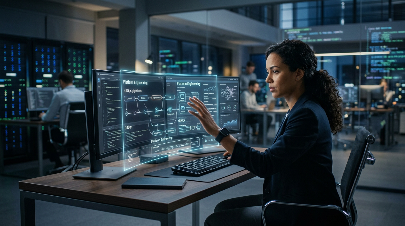 DevOps em 2026: Platform Engineering, GitOps e IA redefinem a carreira em TI | EuNerd