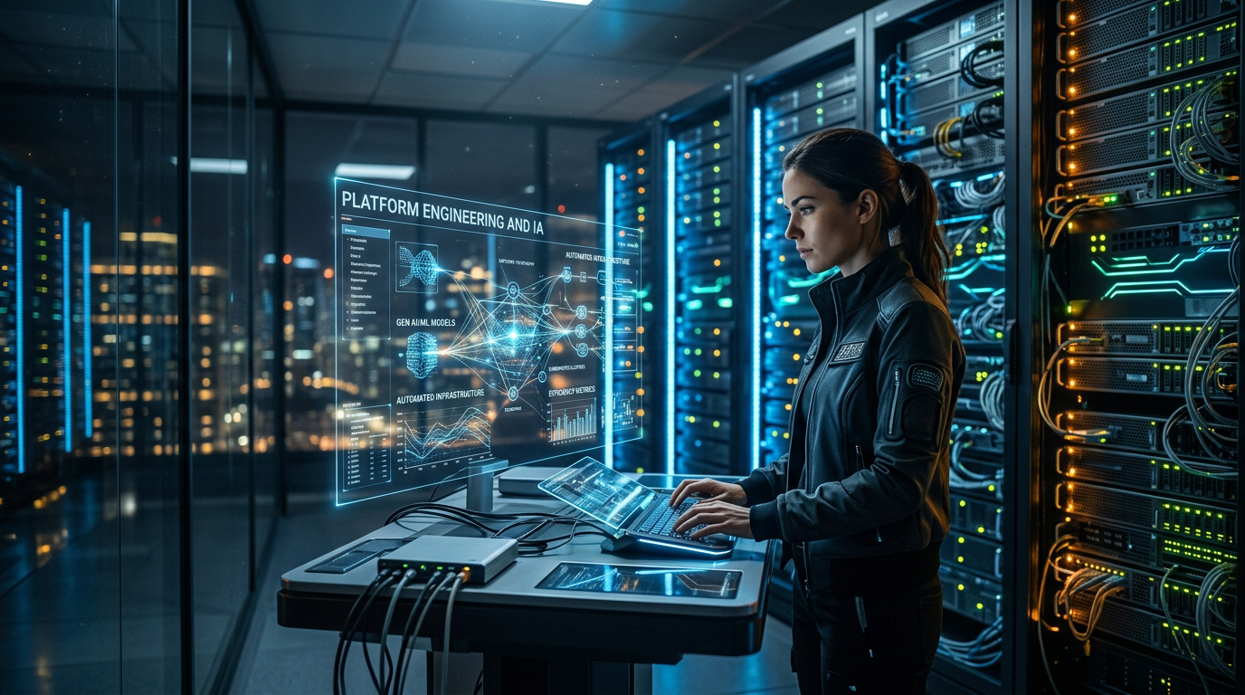 DevOps em 2026: Plataforma Engineering, IA e a Nova Guerra por Eficiência | EuNerd