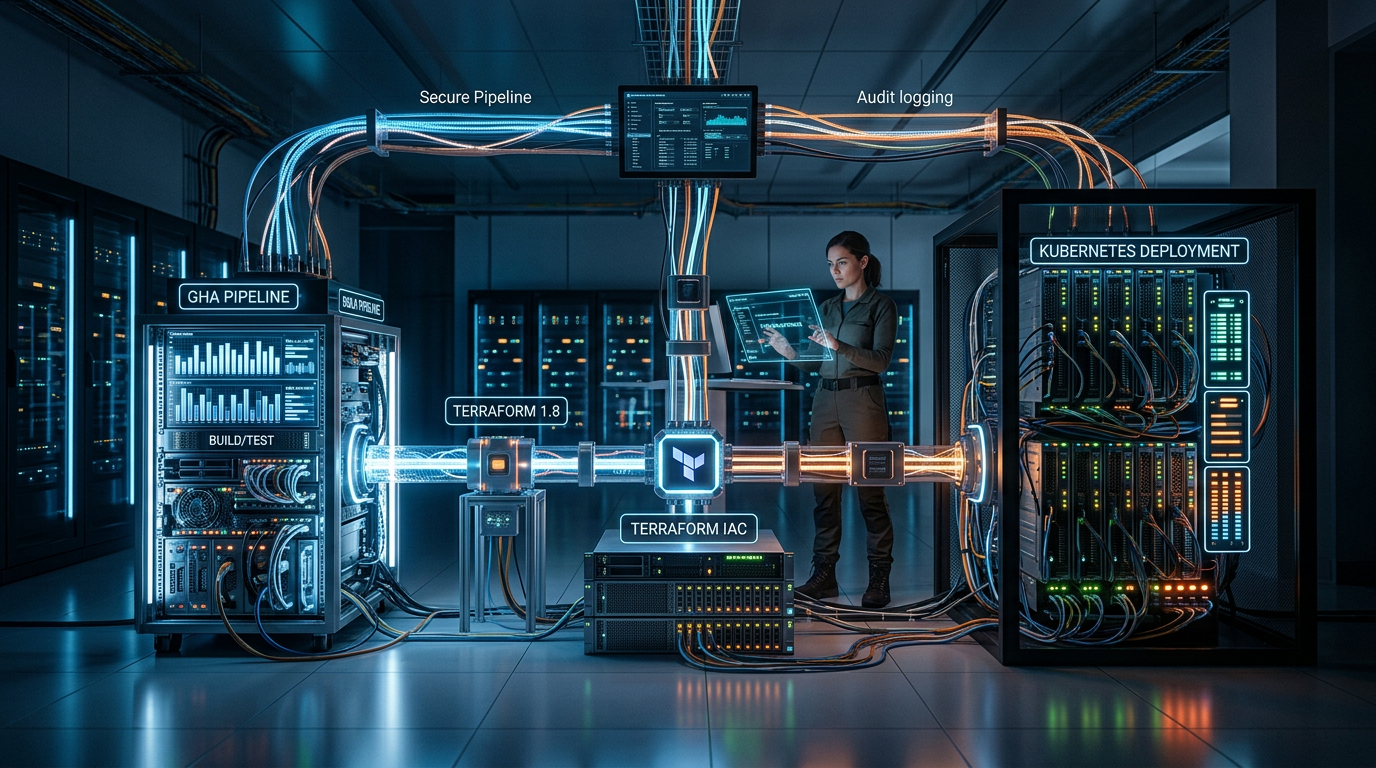 DevOps em 2026: Como Implementar um Pipeline Moderno, Seguro e Auditável com Kub | EuNerd