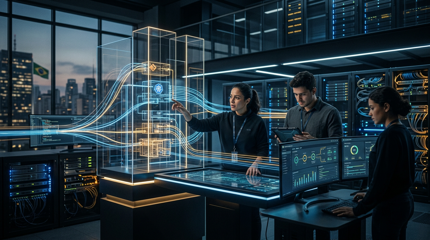 DevOps em 2026: Plataforma Engineering, IA e GitOps redefinem o jogo no Brasil | EuNerd
