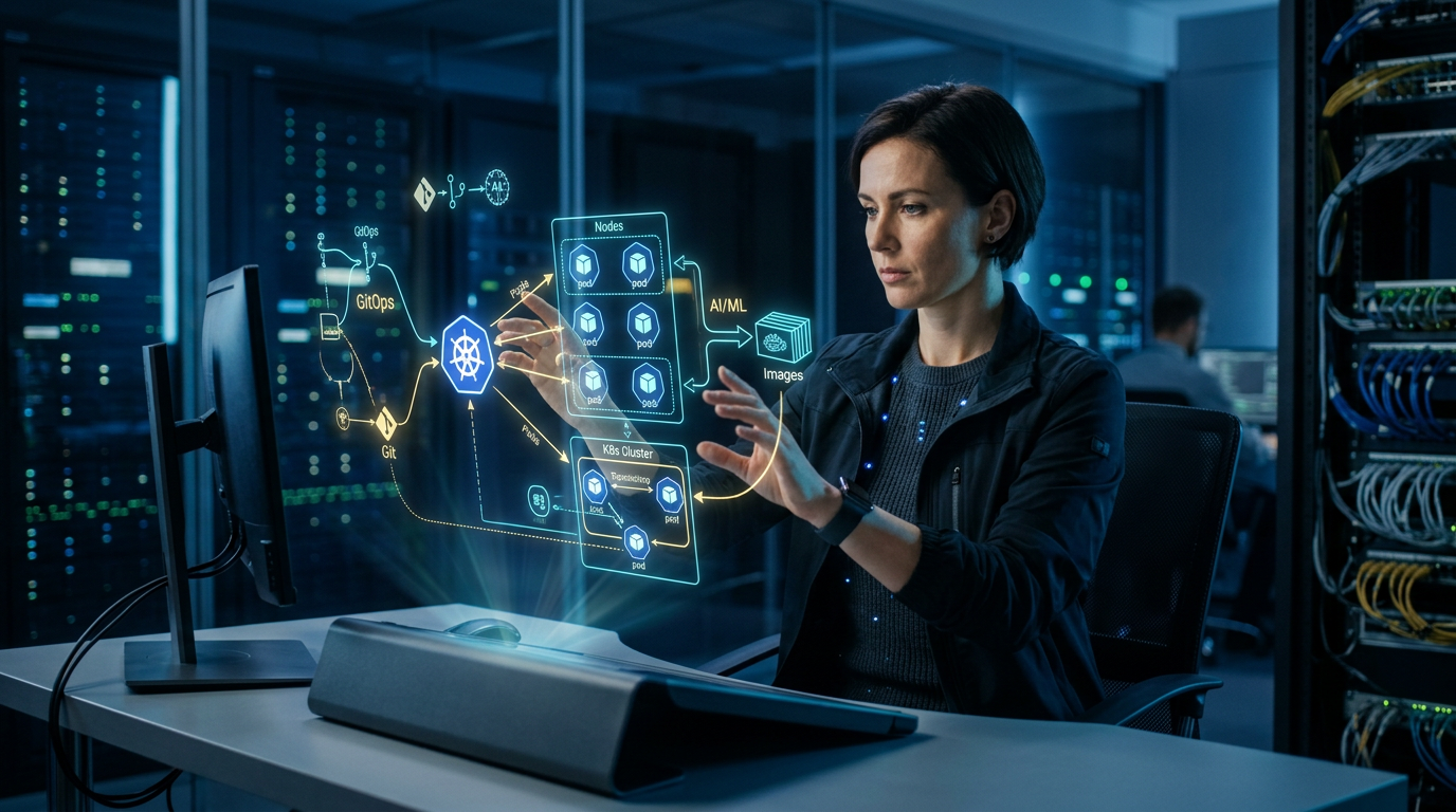 DevOps 2026: Como Implementar Plataforma GitOps com Kubernetes e IA em Produção | EuNerd