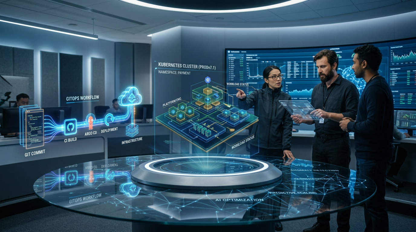 DevOps em 2026: Platform Engineering, GitOps e IA redefinem o jogo | EuNerd