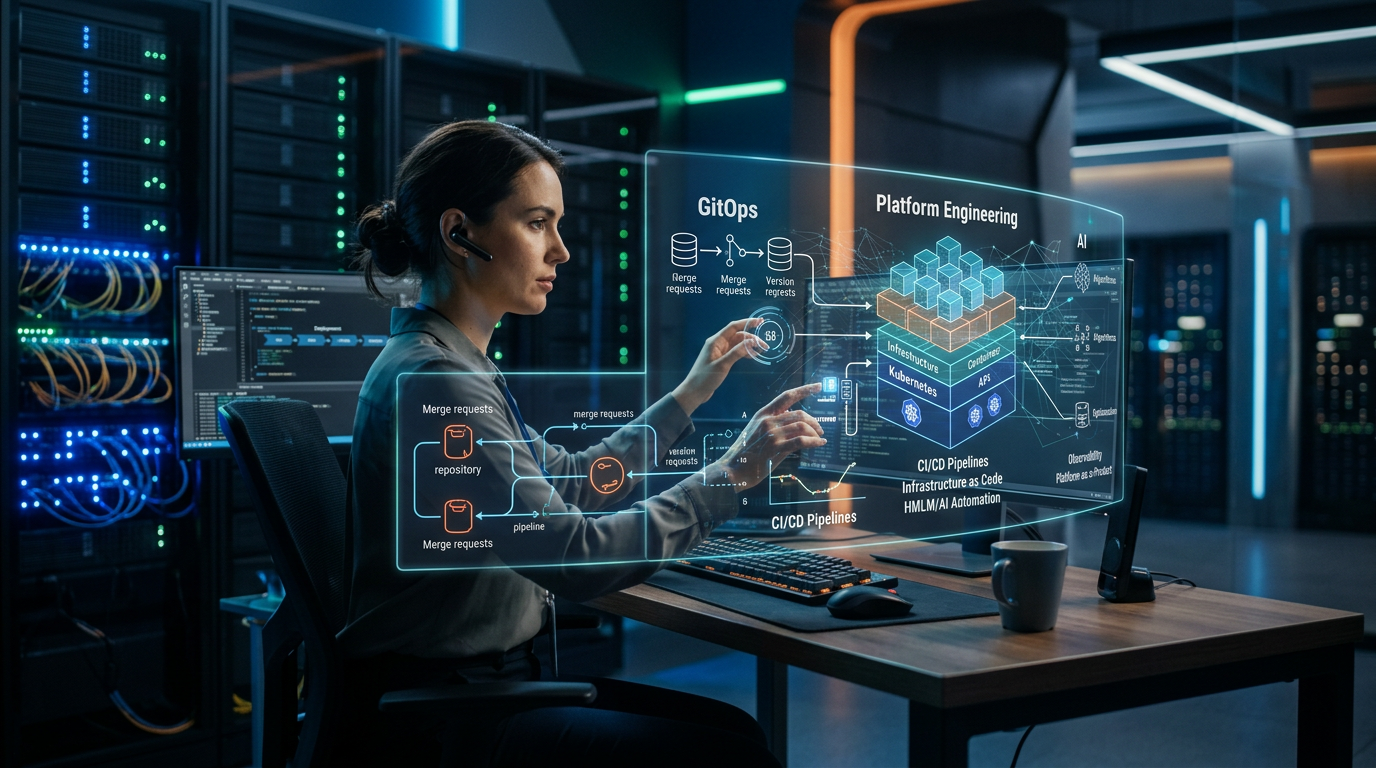 DevOps em 2026: GitOps, Platform Engineering e IA redefinem a carreira de TI | EuNerd