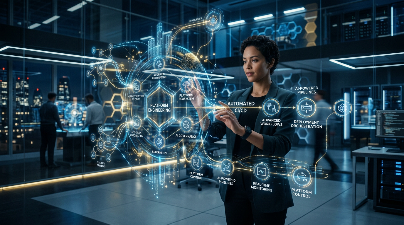 DevOps em 2026: Plataforma Engineering, IA e o Fim do “CI/CD Básico” | EuNerd