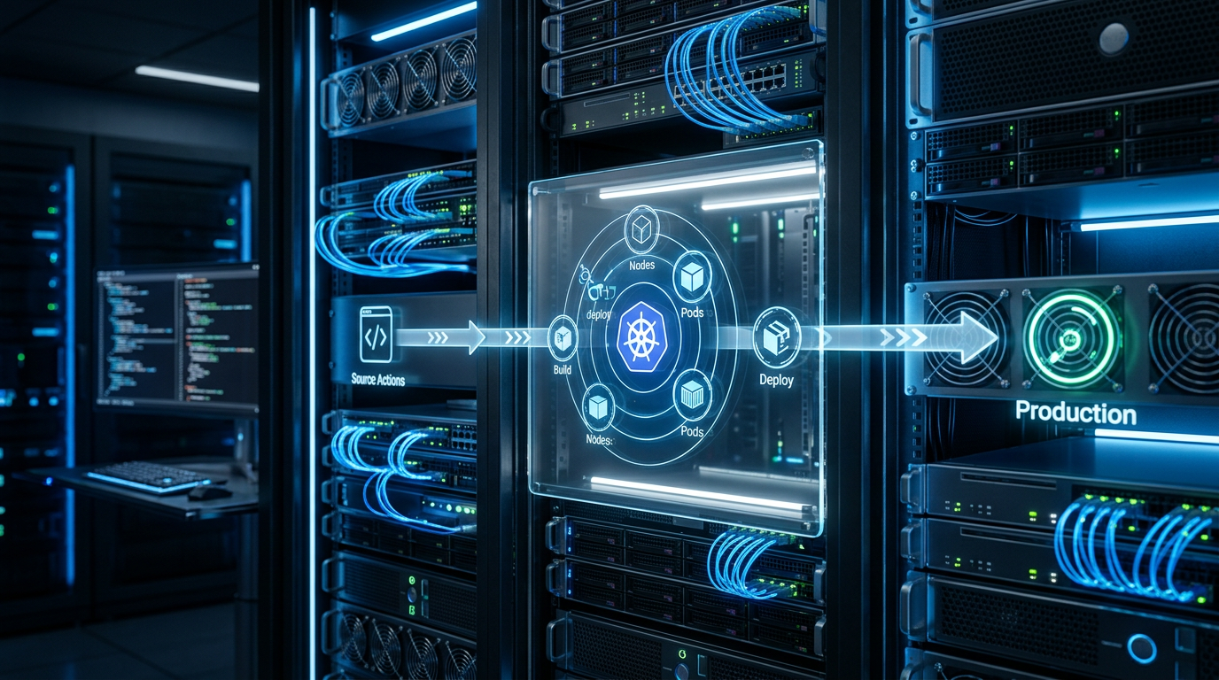 DevOps com Kubernetes 1.30 e GitHub Actions: pipeline production-ready em 2026 | EuNerd