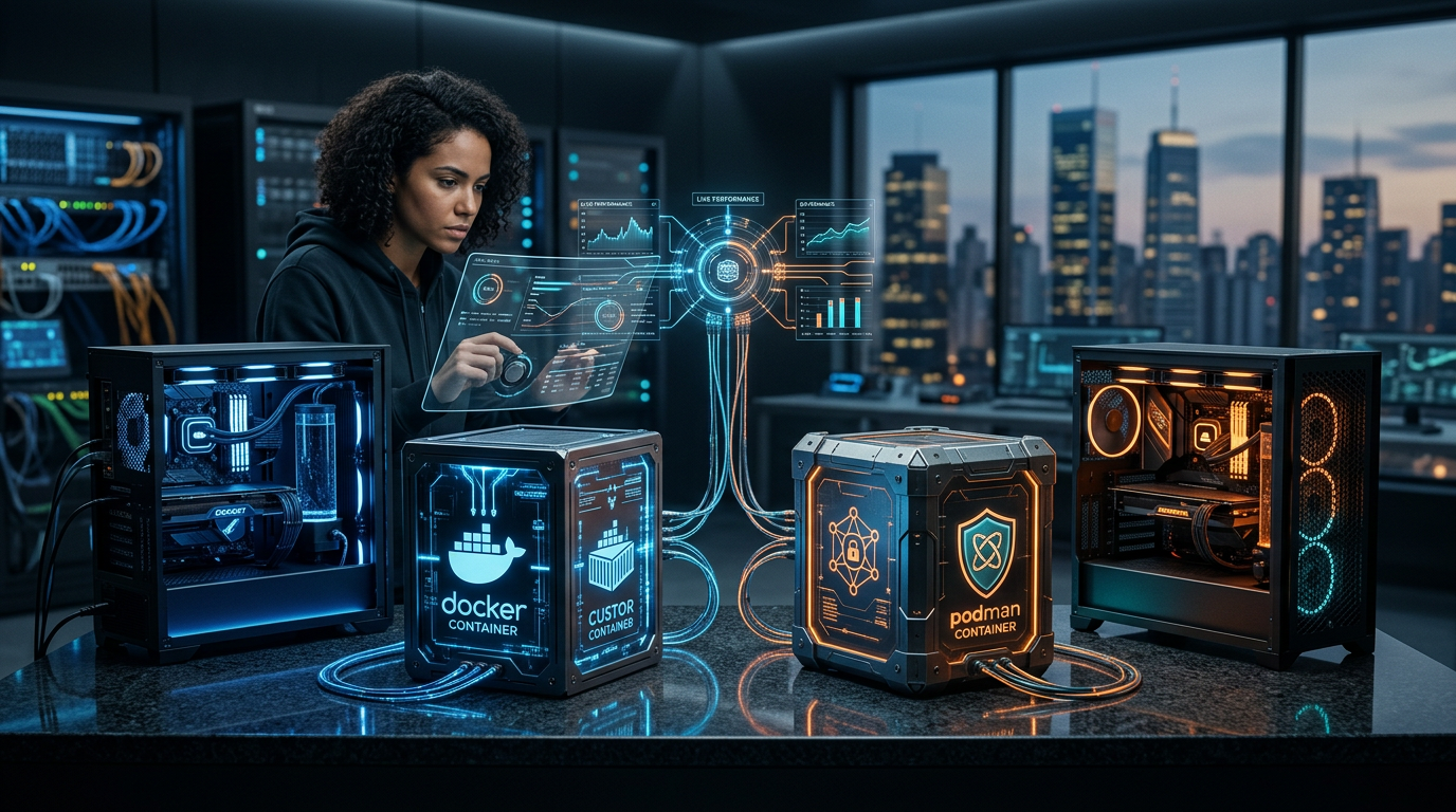 Docker Desktop 4.30 vs Podman 5.0 em 2026: Qual Stack de Containers Entrega Mais | EuNerd