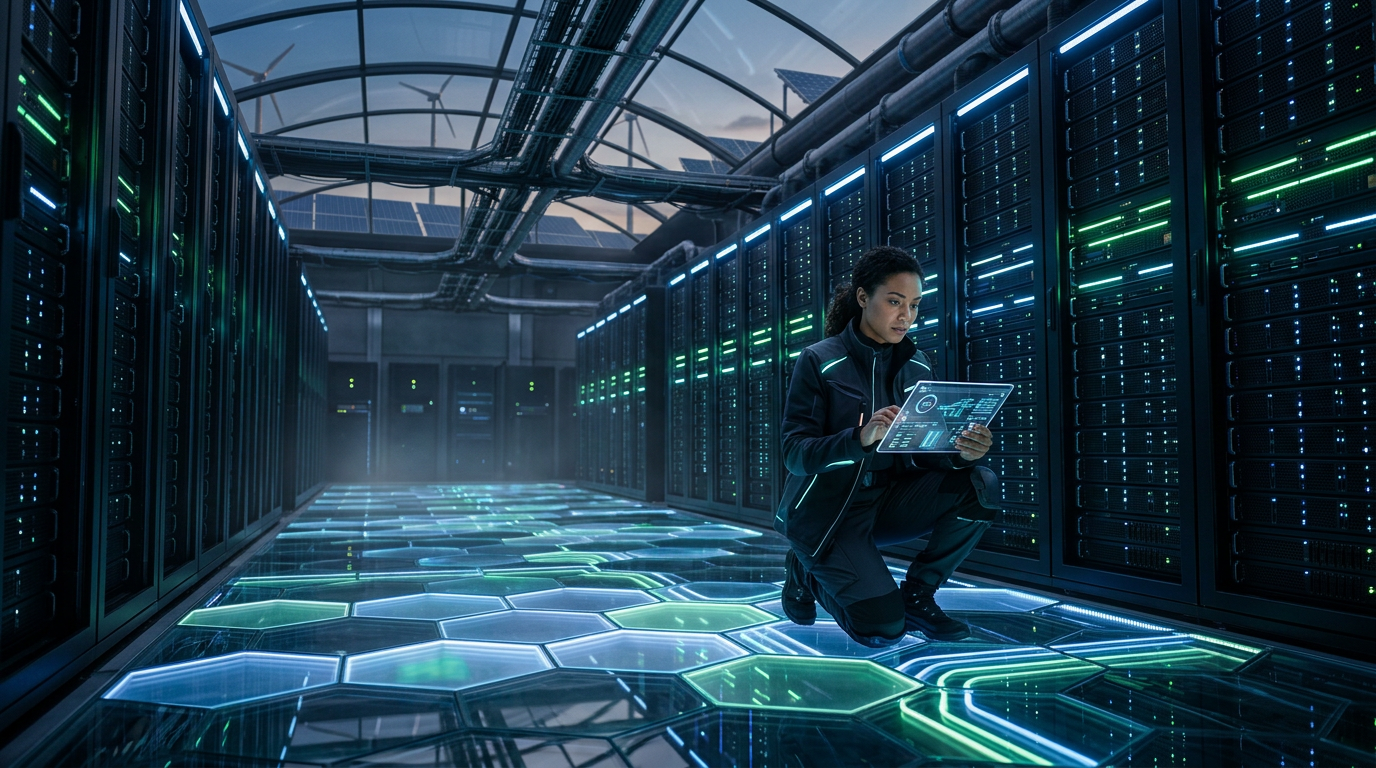 Energia Sustentável para Data Centers: Como Reduzir 30% do Custo Energético em 2 | EuNerd