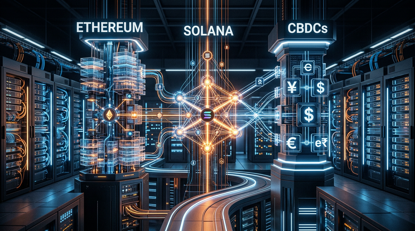 Ethereum, Solana e CBDCs em 2026: o novo padrão Web3 que o profissional de TI precisa dominar agora | EuNerd