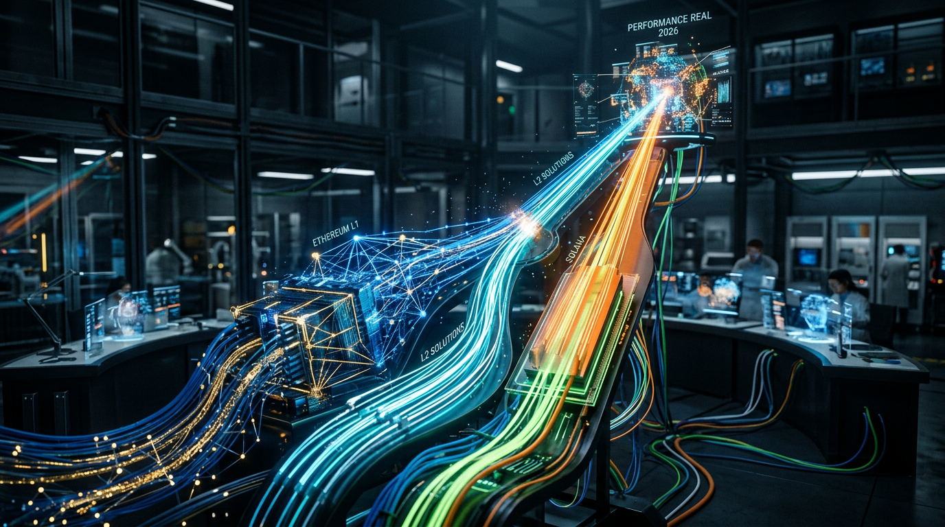 Ethereum vs Solana vs L2 em 2026: Qual Stack Blockchain Entrega Mais Performance | EuNerd