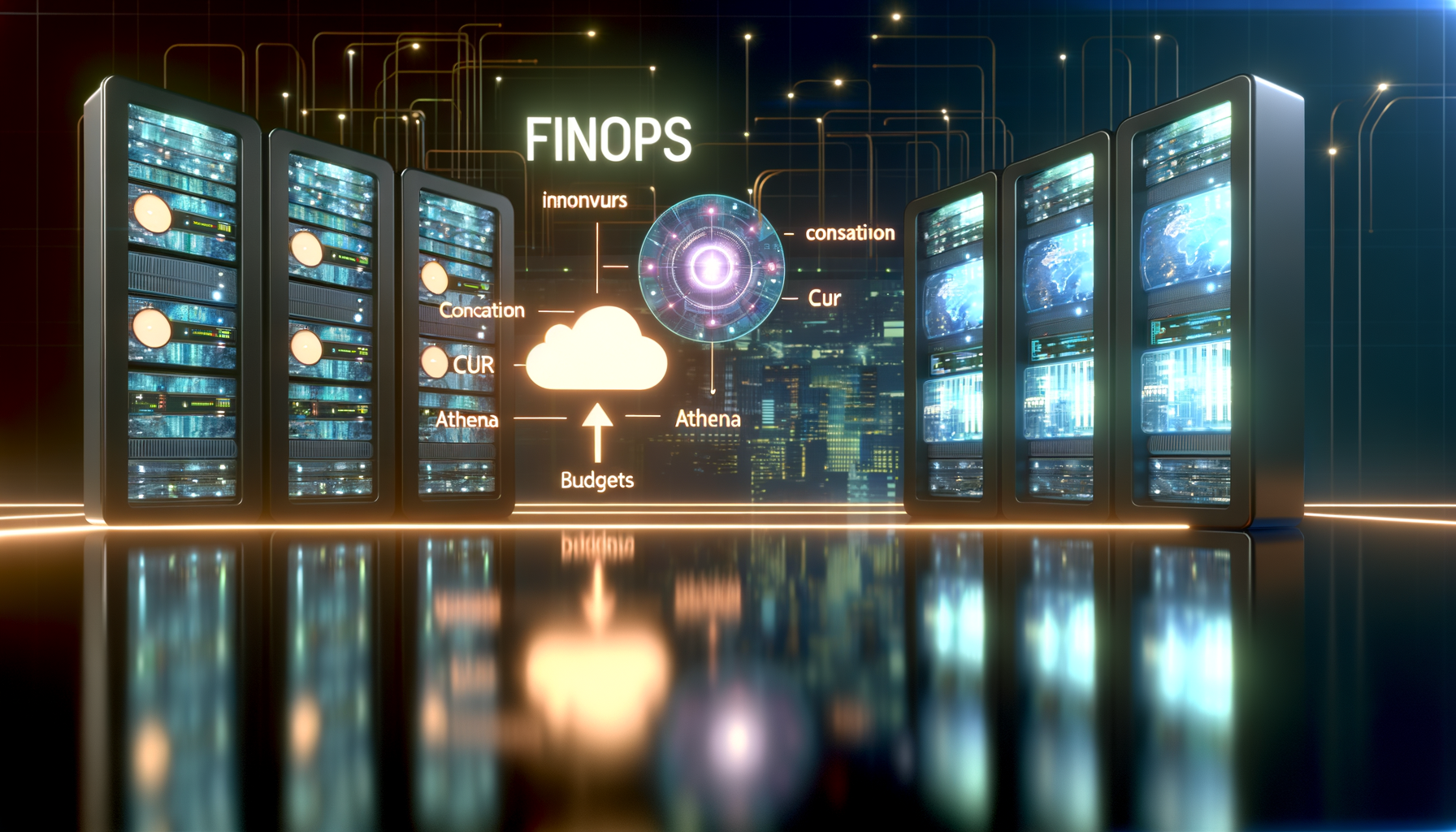 FinOps na AWS em 2026 com CUR, Athena e Budgets | EuNerd