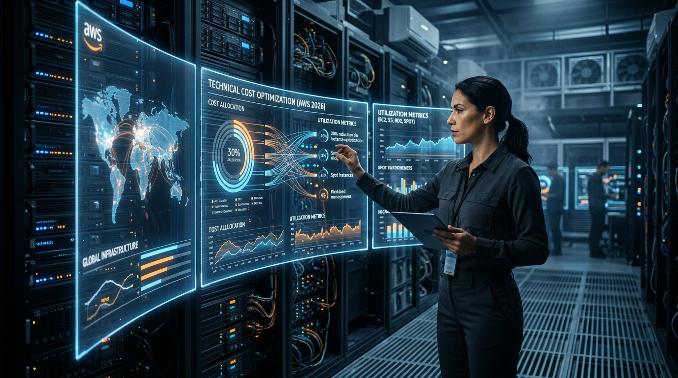 FinOps na AWS em 2026: Como Reduzir 30% da Fatura Cloud com Controle Técnico Real | EuNerd