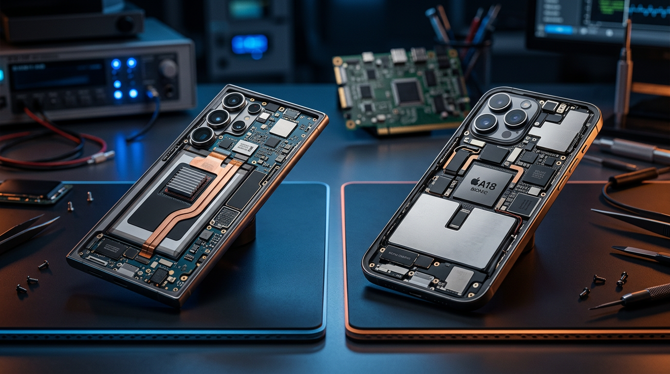 Galaxy S25 Ultra vs iPhone 16 Pro Max: qual entrega mais para TI em 2026? | EuNerd
