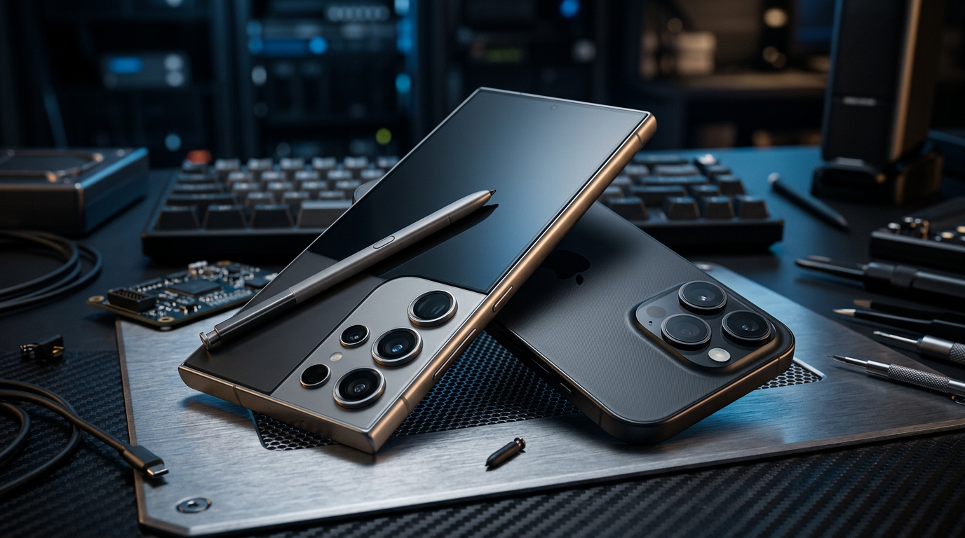 Galaxy S25 Ultra vs iPhone 16 Pro: qual é o melhor smartphone para profissionais | EuNerd