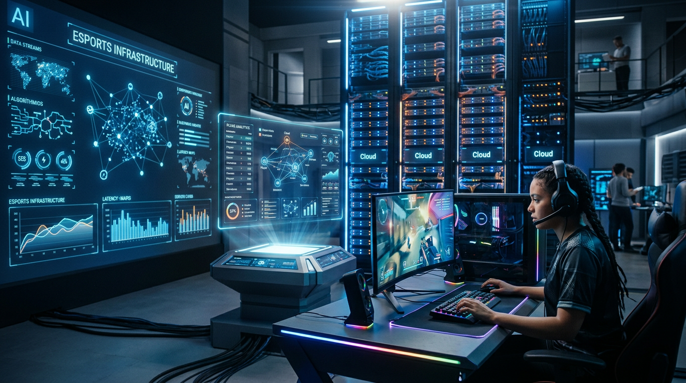Games em 2026: Cloud, IA e Esports redefinem a infraestrutura de TI | EuNerd