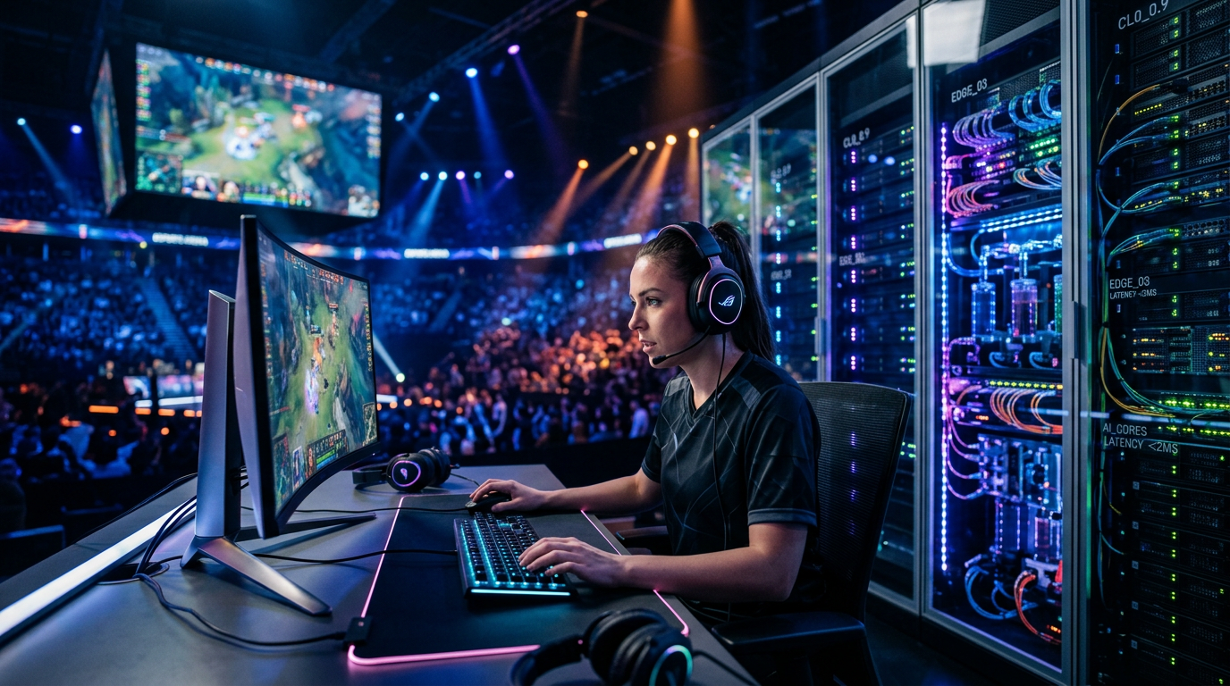 Games e Esports 2026: a nova fronteira de cloud, IA e edge que todo profissional | EuNerd