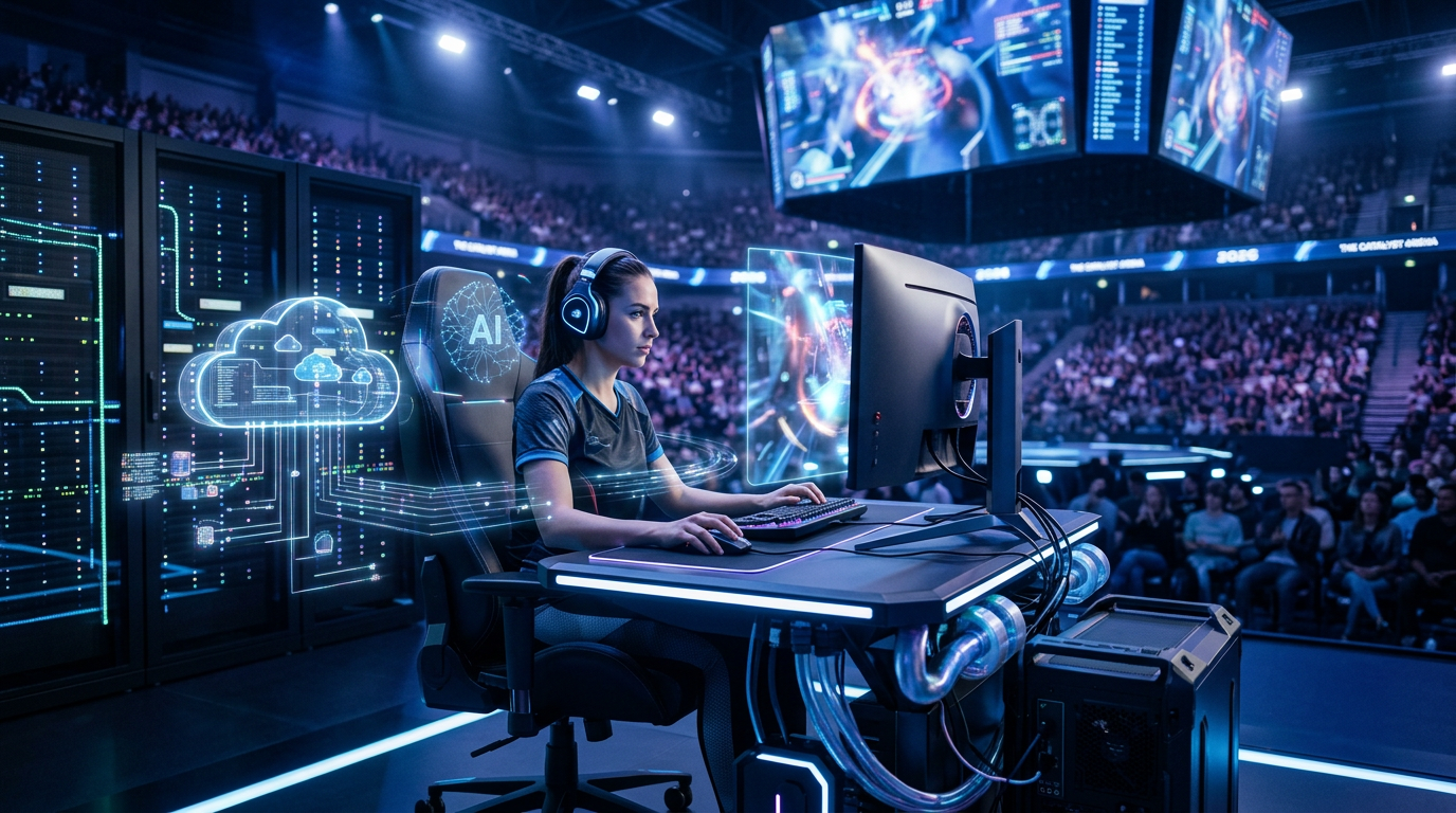 Games e Esports em 2026: Infraestrutura, Cloud e IA Redefinem o Mercado | EuNerd