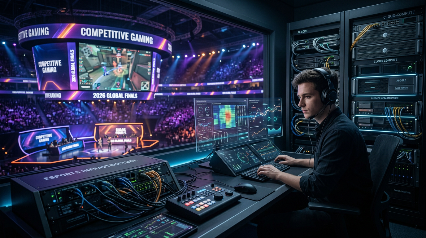 Games e Esports em 2026: Infraestrutura, Nuvem e IA redefinem o jogo competitivo | EuNerd