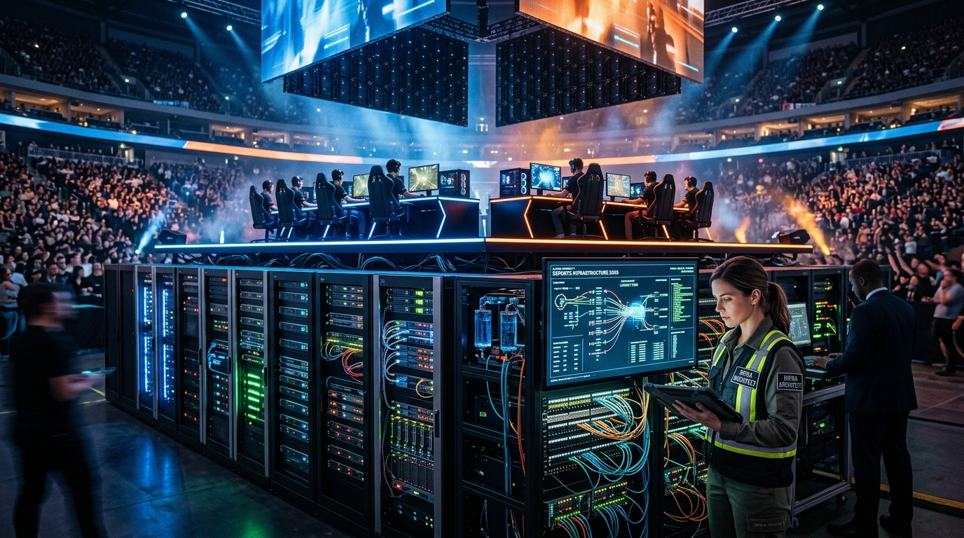 Games e Esports em 2026 como fronteira crítica para arquitetos de infraestrutura e cloud | EuNerd