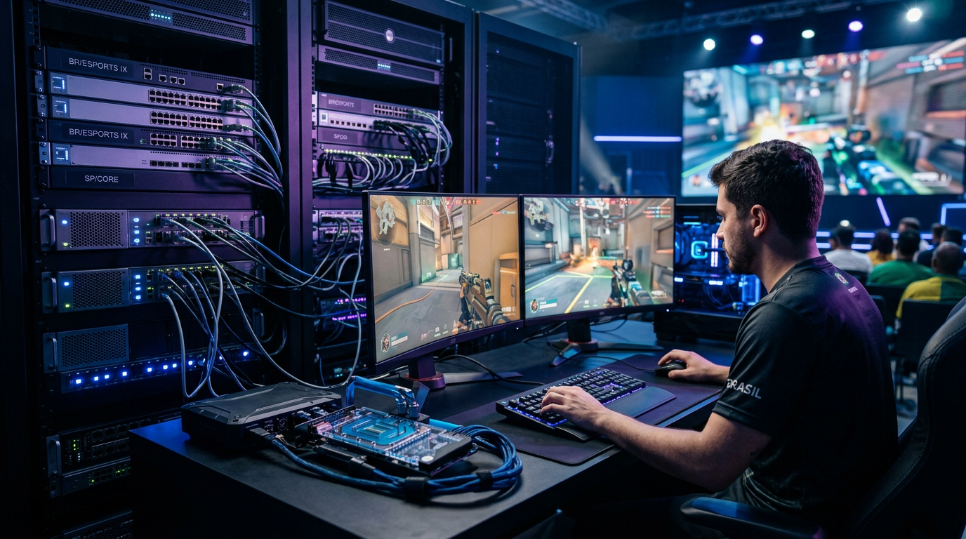 Games e Esports 2026: a infraestrutura que está redefinindo a TI no Brasil | EuNerd
