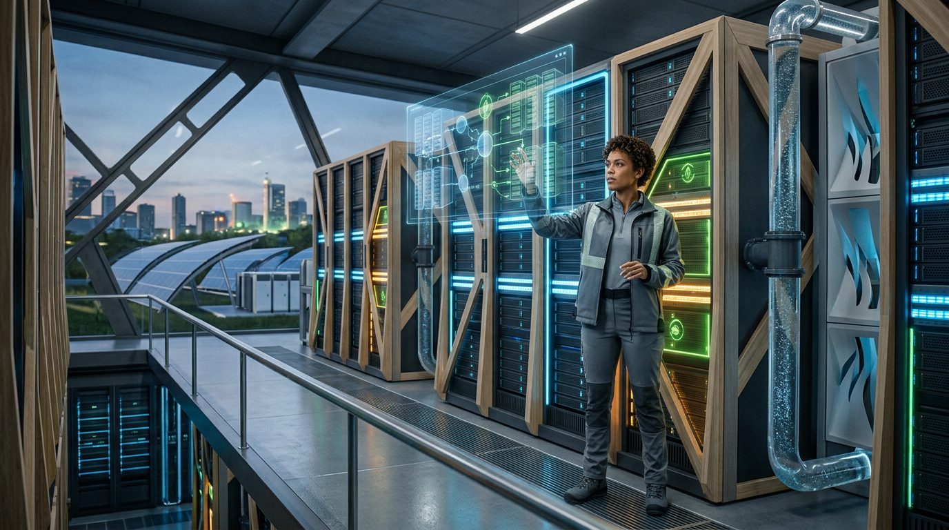 Gestão Inteligente de Energia em Data Centers 2026: Como Reduzir Custos e Emissõ | EuNerd