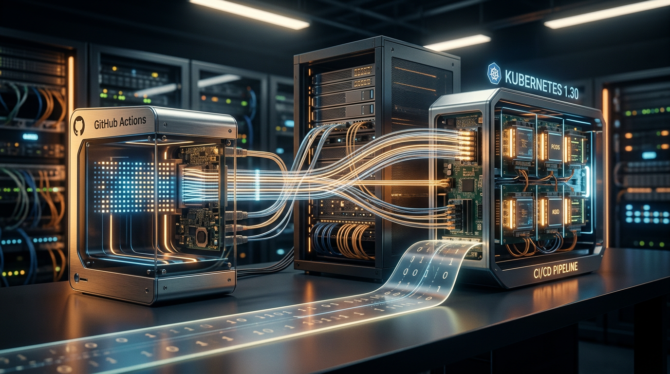 GitHub Actions + Kubernetes 1.30: Pipeline CI/CD Produtivo em 2026 | EuNerd