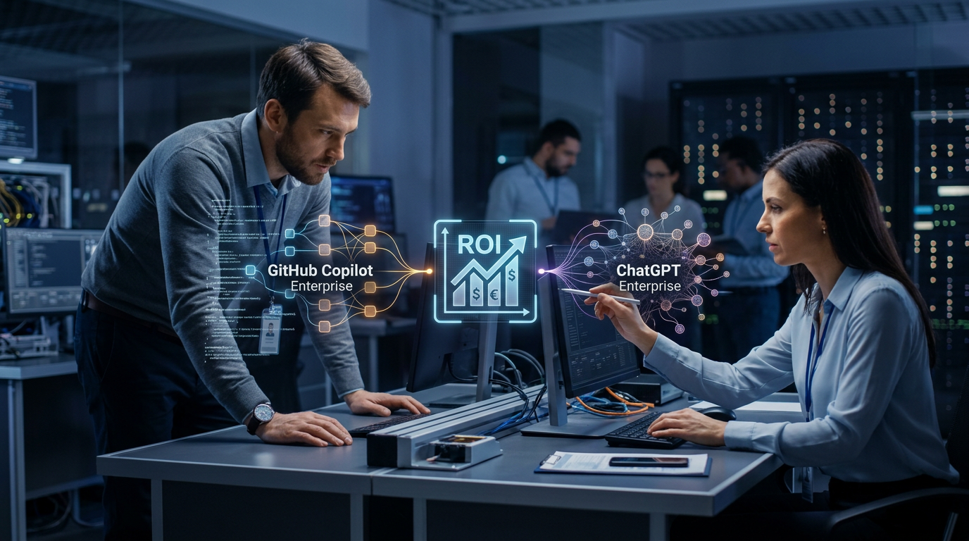 GitHub Copilot Enterprise vs ChatGPT Enterprise em 2026: qual entrega ROI real p | EuNerd