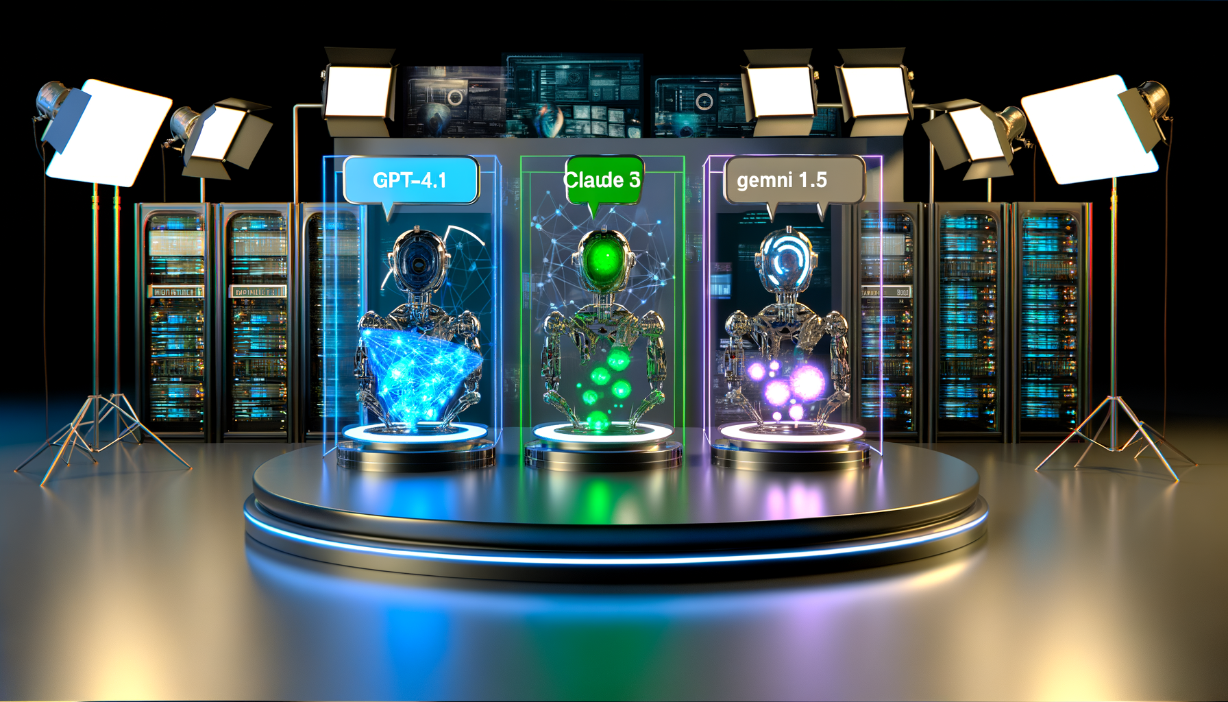 GPT-4.1 vs Claude 3.5 vs Gemini 1.5 em 2026: qual LLM realmente entrega ROI para | EuNerd