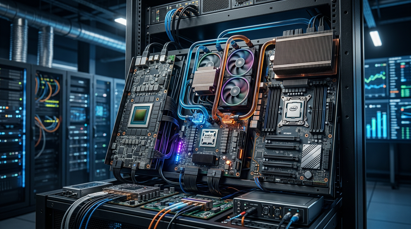 GPUs Blackwell, Ryzen 9000 e Xeon 6: os benchmarks que vão redefinir o datacente | EuNerd