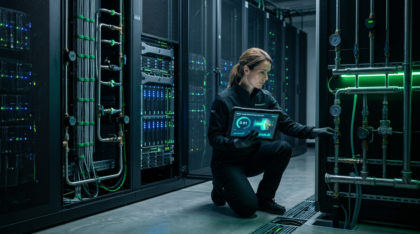 Green IT 2026: Como Reduzir Custos de Energia no Data Center com Métricas Reais  | EuNerd