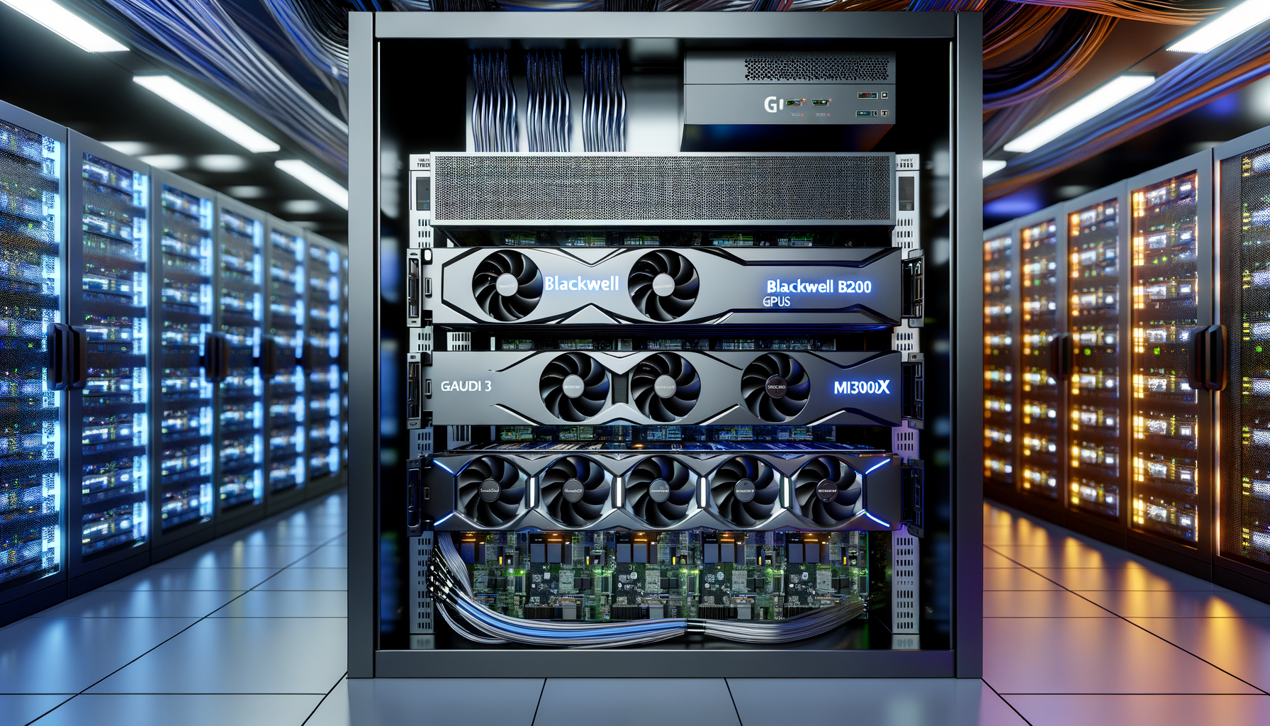 Blackwell B200, MI300X e Gaudi 3: o novo padrão de hardware para IA em 2026 | EuNerd