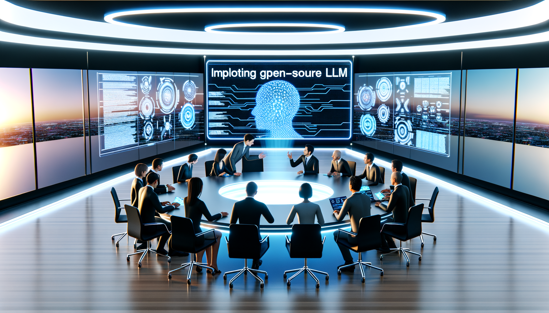 Como Implementar IA Generativa Corporativa com LLMs Open-Source em 2026 | EuNerd