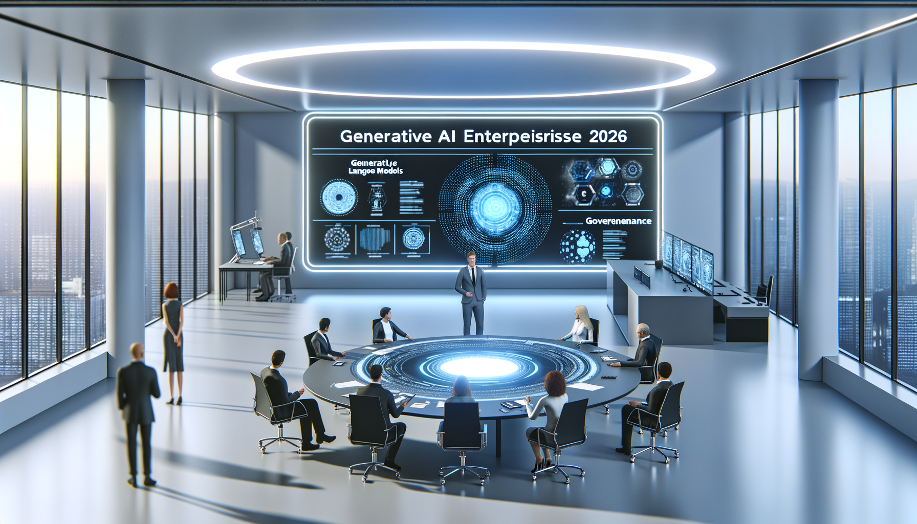 IA Generativa Enterprise 2026: Como Implementar LLMs com Governança e Performanc | EuNerd