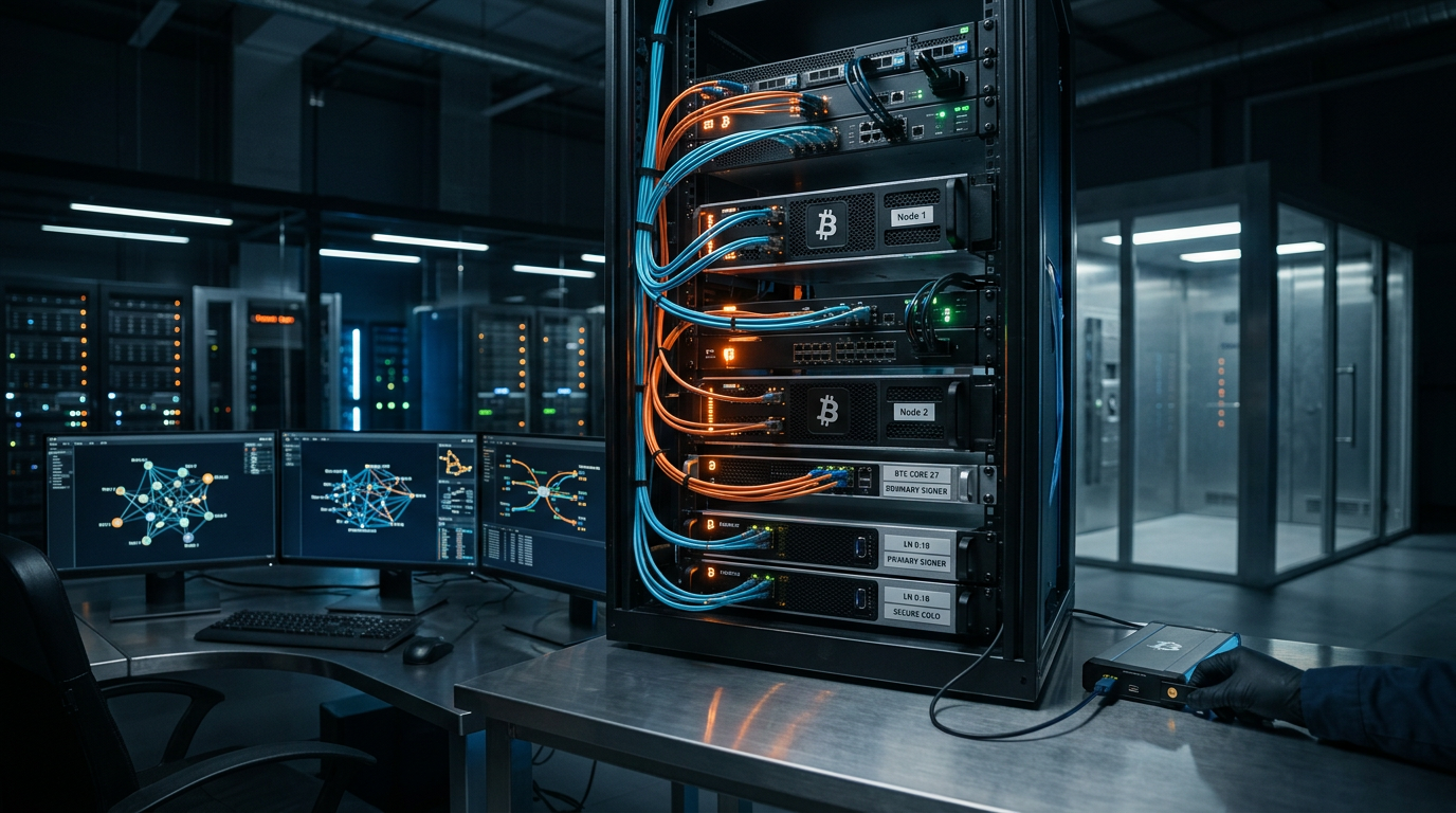Como Implementar Infraestrutura de Custódia de Cripto com Bitcoin Core 27 e Ligh | EuNerd