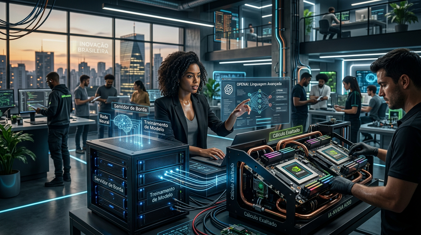 OpenAI, Nvidia e startups brasileiras disputam a nova corrida da Infraestrutura  | EuNerd