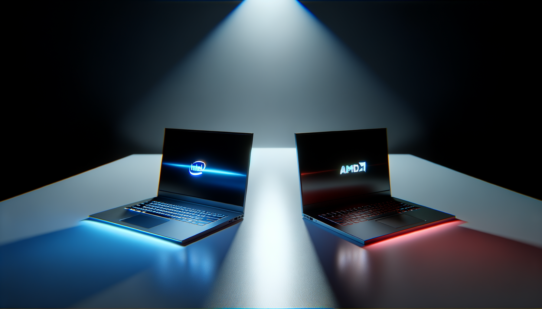 Comparativo Intel Core Ultra 200 vs Ryzen AI 300 em notebooks 2026