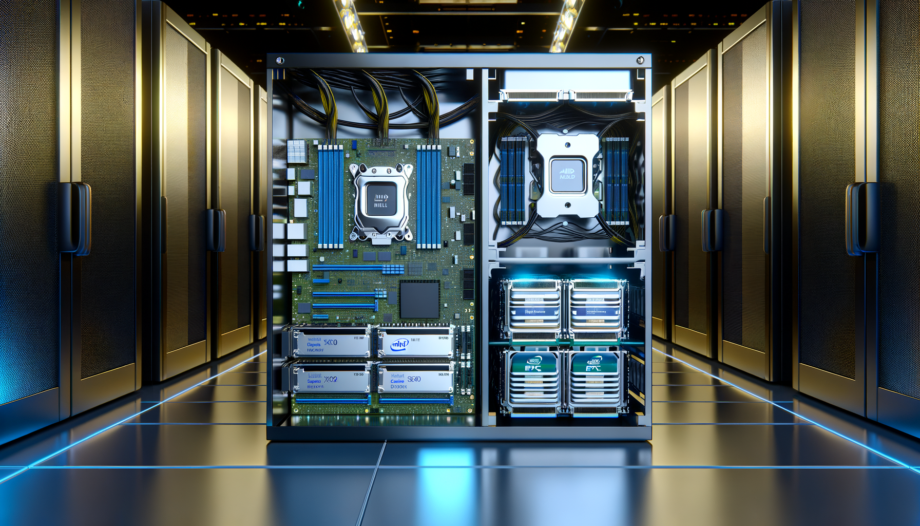 Servidores com Intel Xeon 6 e AMD EPYC Turin redefinem data centers em 2026 | EuNerd