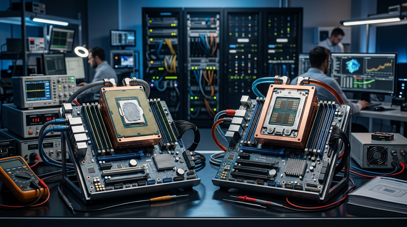 Intel Xeon 6 vs AMD EPYC Turin: Benchmarks Reais de 2026 e Qual Escolher para Da | EuNerd