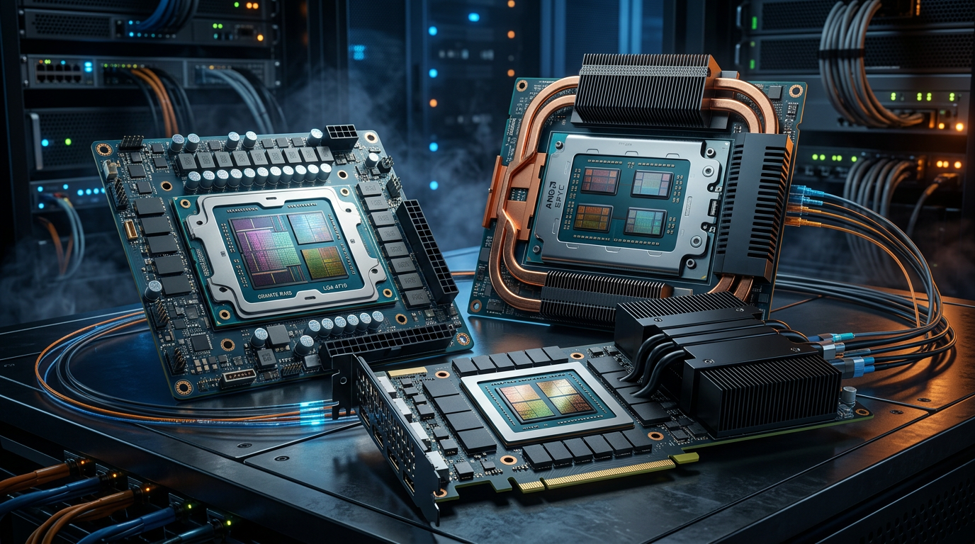 Intel Xeon 6 vs AMD EPYC Turin vs NVIDIA Blackwell: qual plataforma lidera data  | EuNerd
