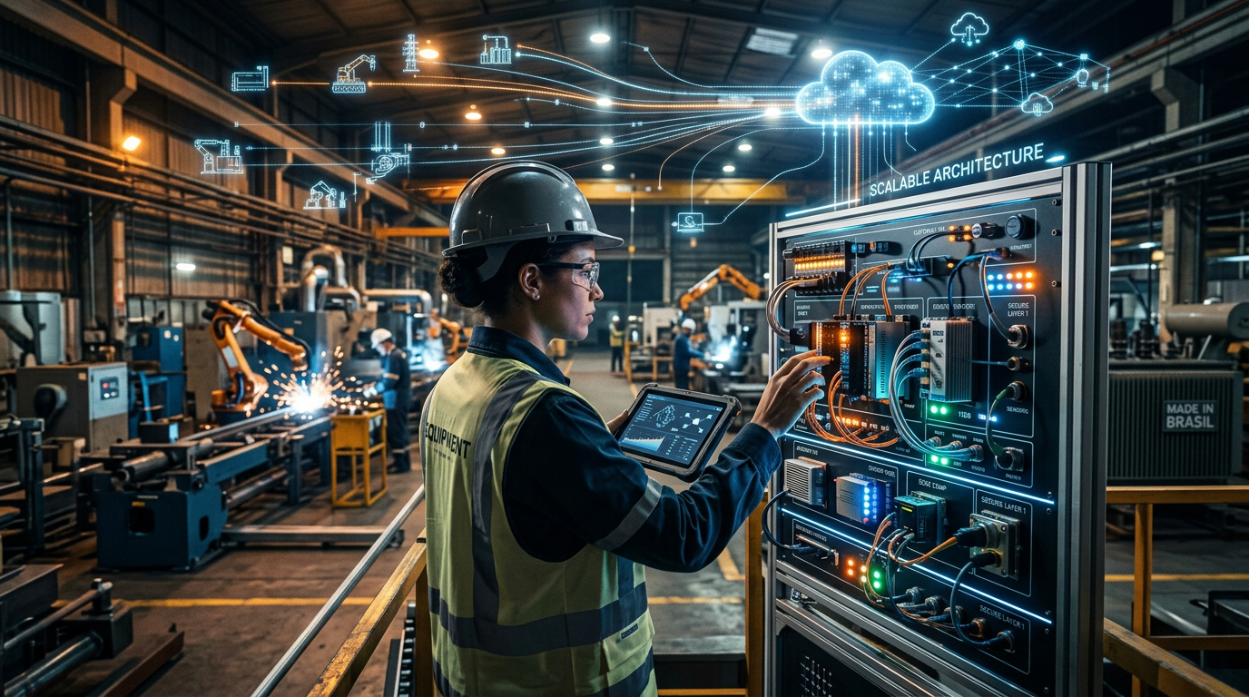 IoT Industrial em 2026: Como Implementar Arquitetura Escalável e Segura no Brasi | EuNerd