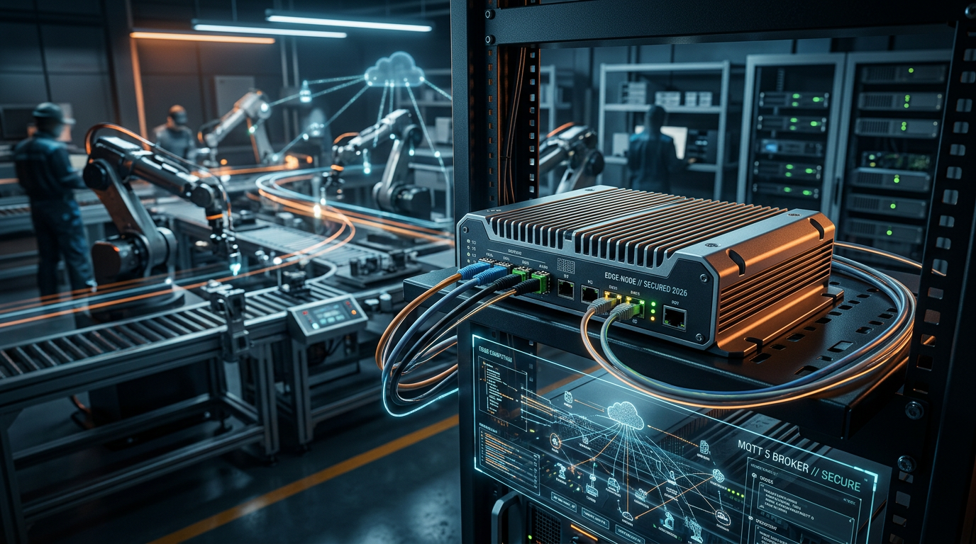 IoT com MQTT 5 e Edge Computing em 2026: Implementação Completa e Segura | EuNerd