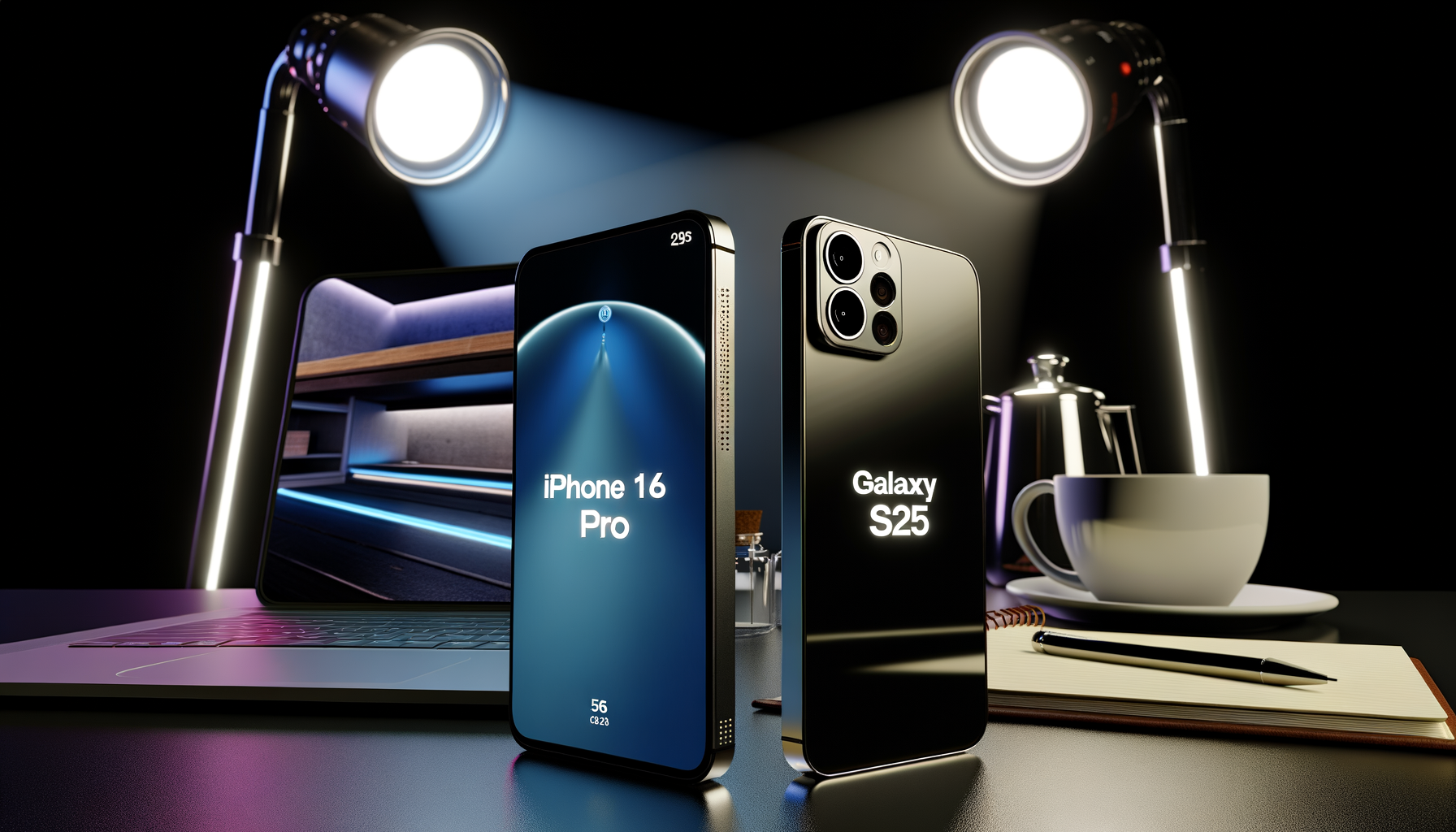 iPhone 16 Pro vs Galaxy S25 Ultra: qual é o melhor smartphone corporativo em 202 | EuNerd