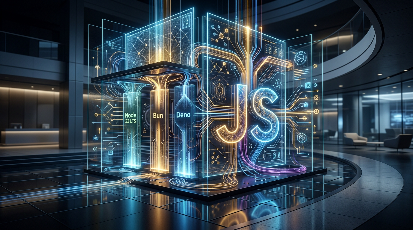 JavaScript em 2026: O Que Mudou com Node 22 LTS, ECMAScript 2025 e a Guerra dos Runtimes | EuNerd