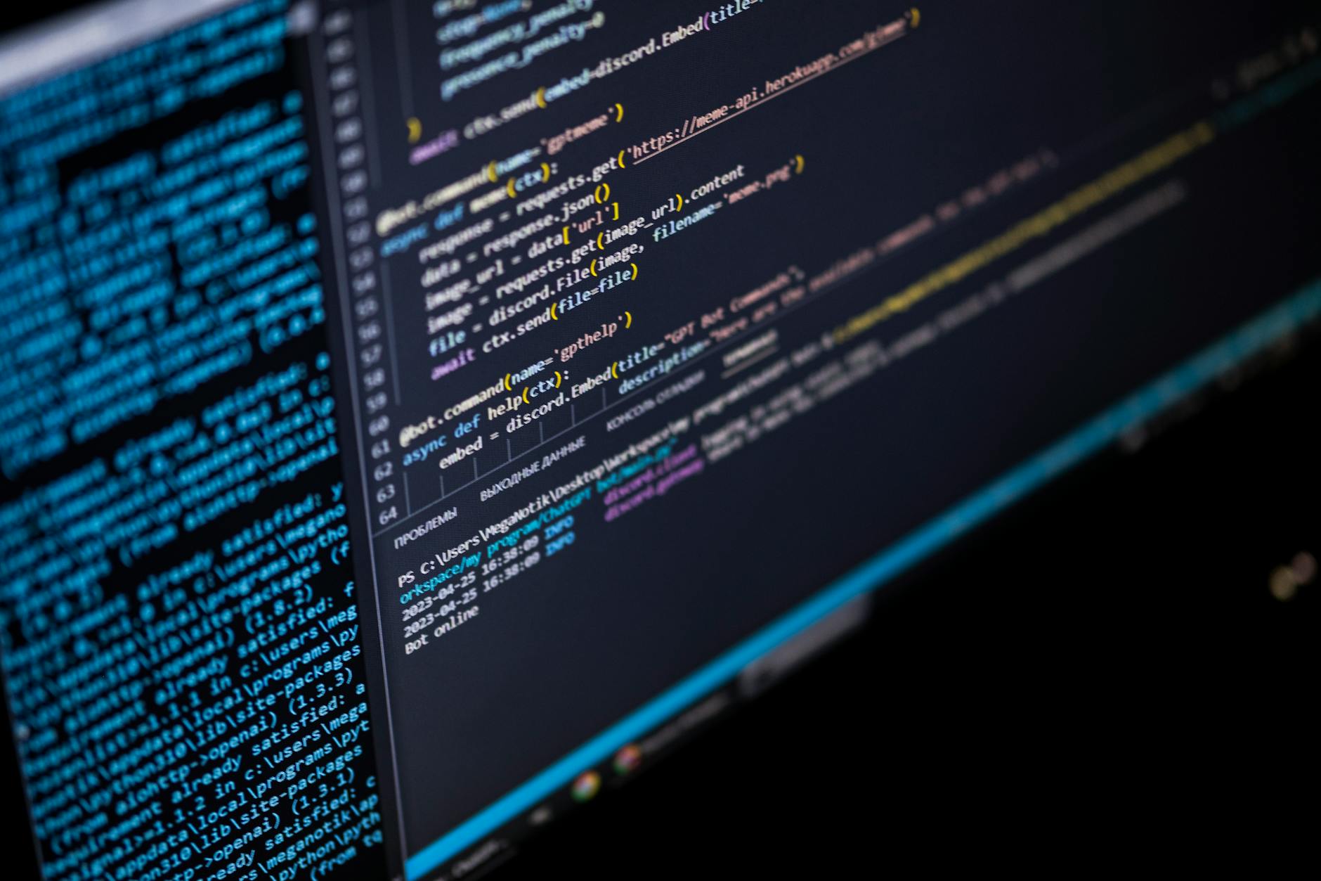 JavaScript em 2026: Backend e Edge — Foto por Саша Алалыкин via Pexels