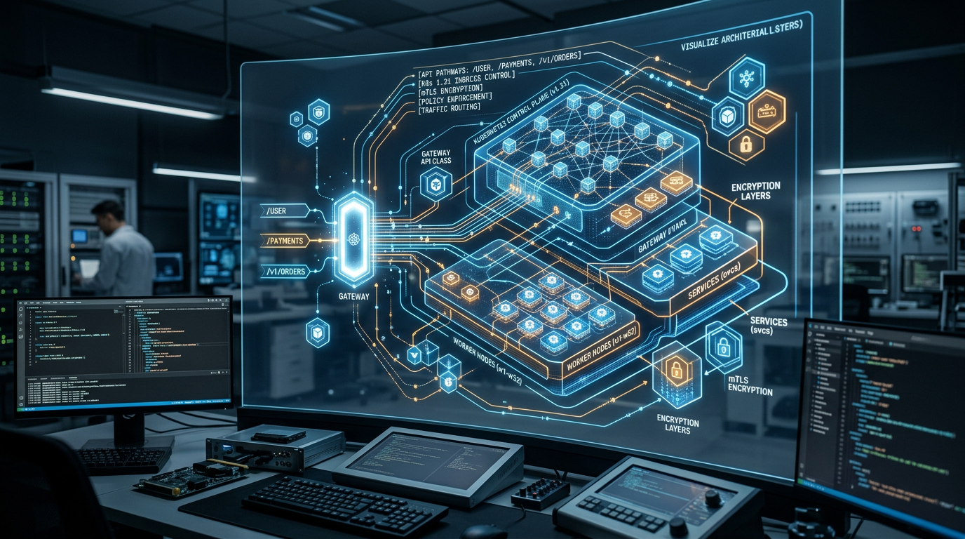 Kubernetes 1.31 + Gateway API: Como Implementar APIs Produtivas e Seguras em 2026 | EuNerd